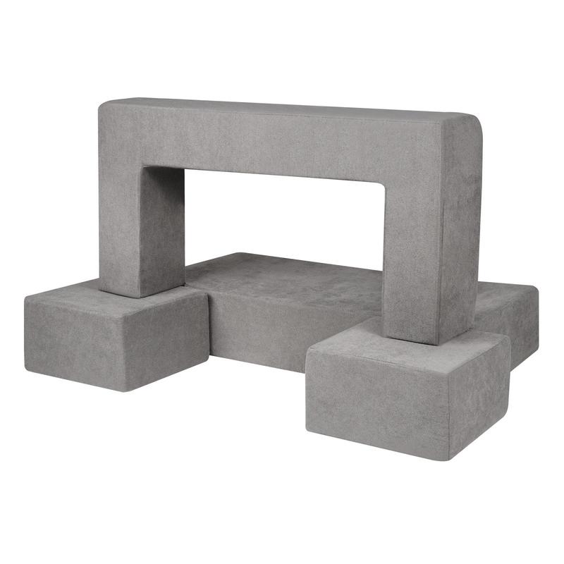 Fabric Weight Set - Children's play sofa made of chenille