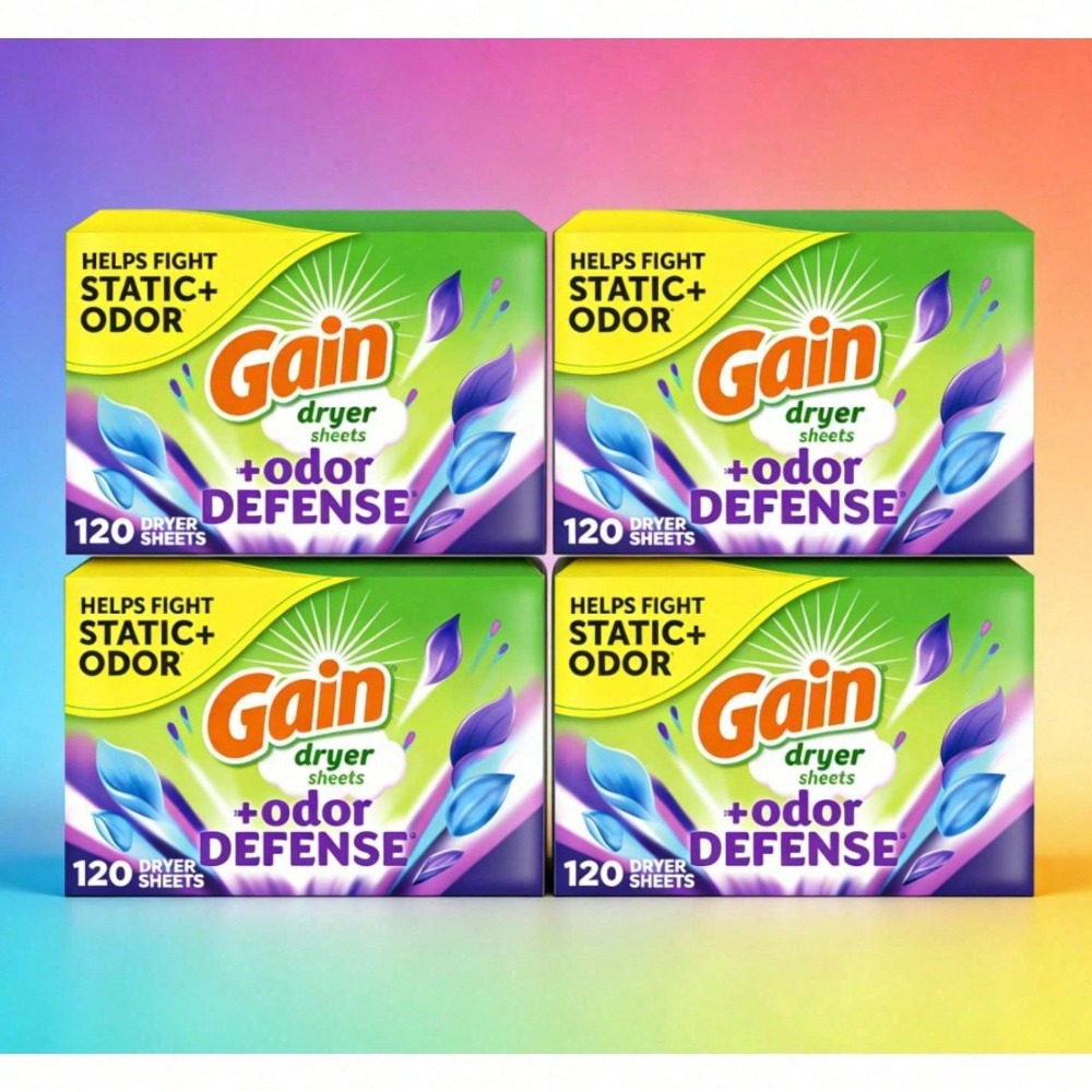Fabric Softener Sheet - Fabric Softener Dryer Sheets +Odor Defense,