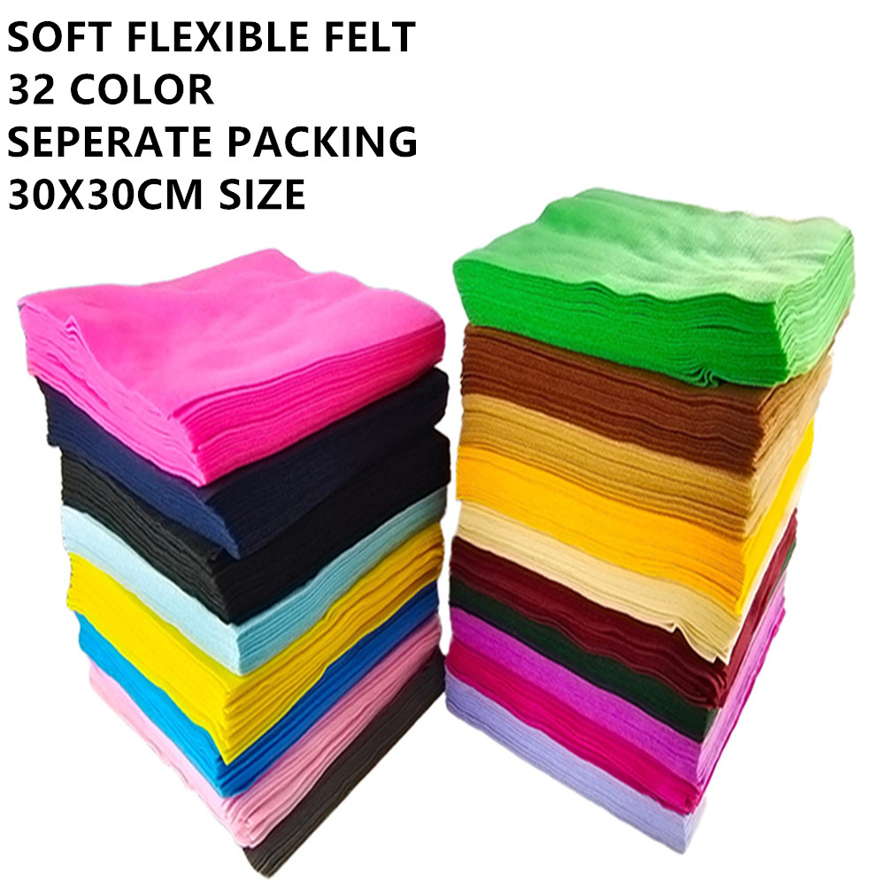 Fabric Softener Sheet - Coloured Felt Fabric Sheets for Crafts