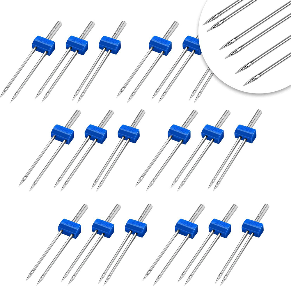 3-9Pcs Sewing Machine Twin Nee - Twin Needle Stretch avaliação e preço