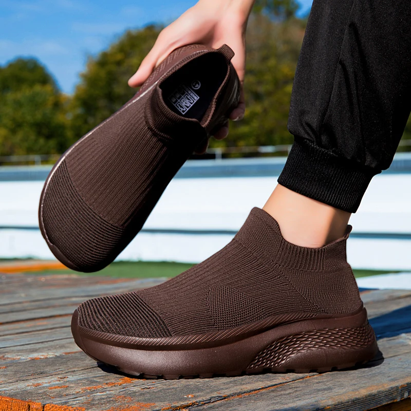 Wide Toe Knit Sneakers Men Wom - Knit Stabilizer Stretch avaliação e preço