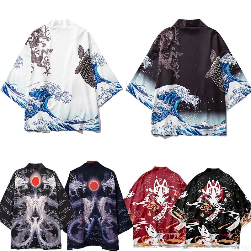 Chinese Style Harajuku Haori P - Sewing V avaliação e preço