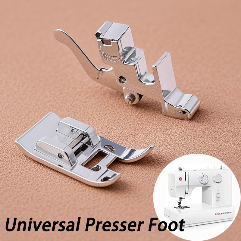 2/1Pcs Stitching Foot Holder U - Rolled Hem Foot avaliação e preço