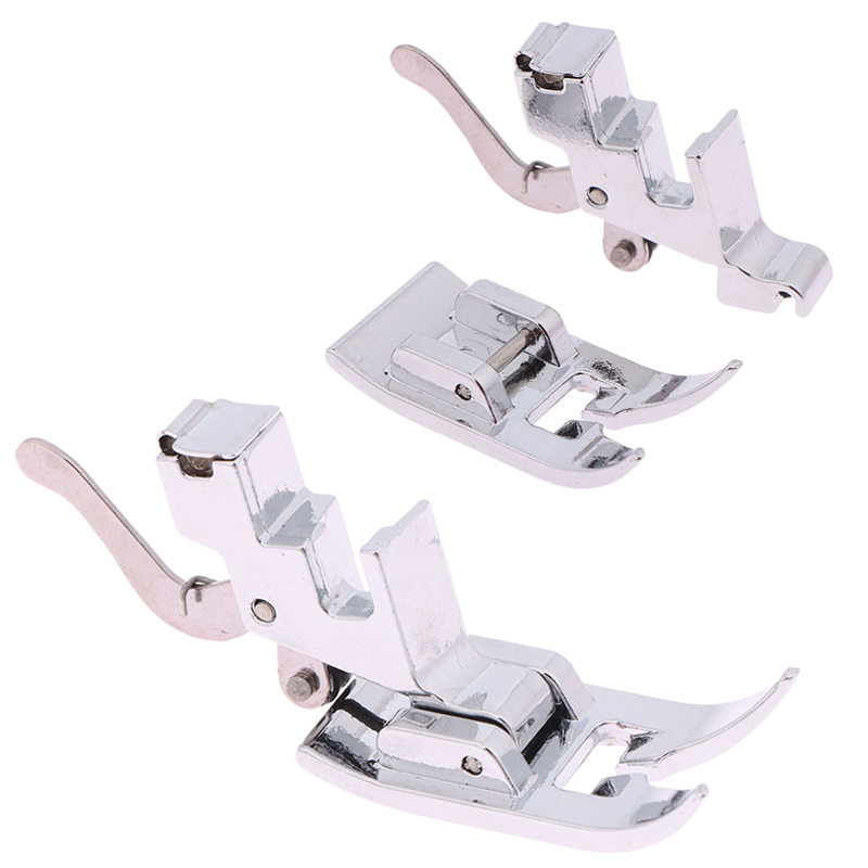 2/1Pcs Stitching Foot Holder U - Rolled Hem Foot avaliação e preço
