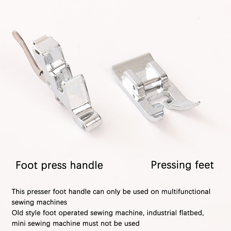 2/1Pcs Stitching Foot Holder U - Rolled Hem Foot avaliação e preço