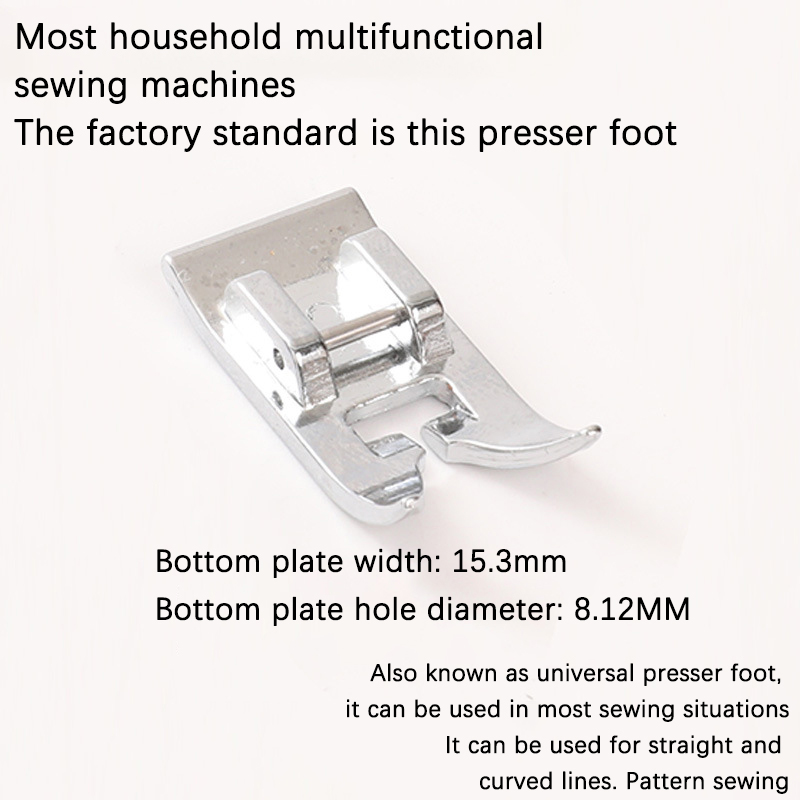 2/1Pcs Stitching Foot Holder U - Rolled Hem Foot avaliação e preço