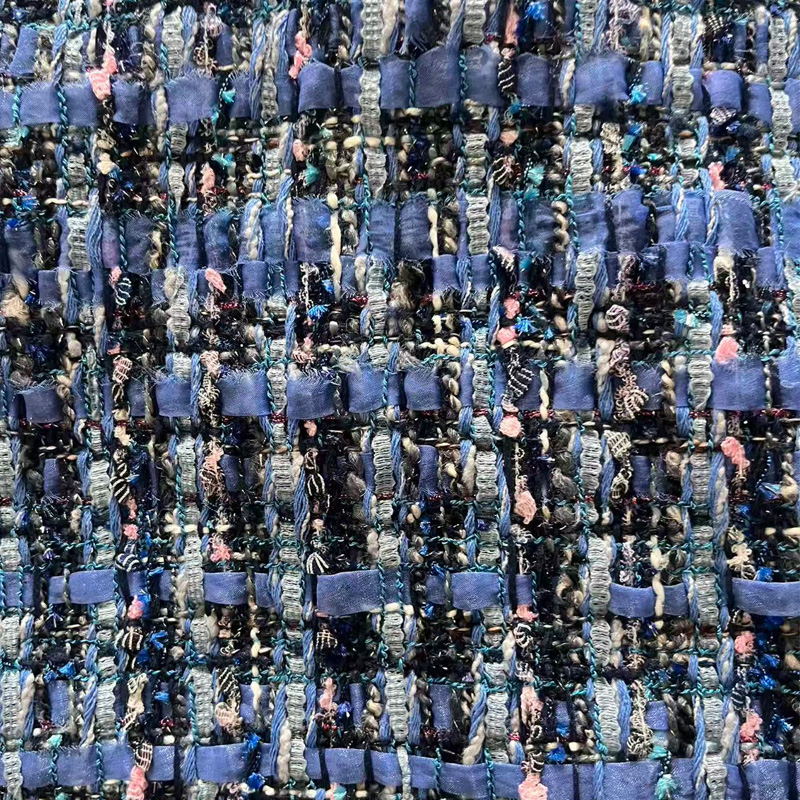 Blue Yarn-dyed Heavy Industry  - Sewing Tweed avaliação e preço