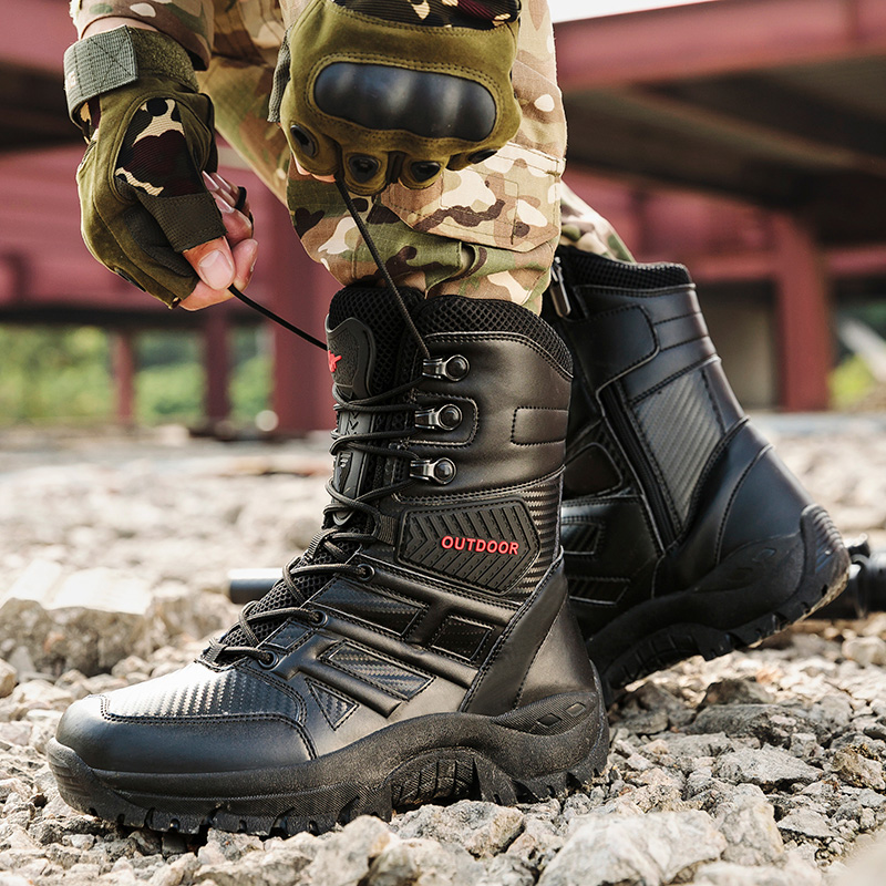 actical Military Boots Large S - Sewing House avaliação e preço