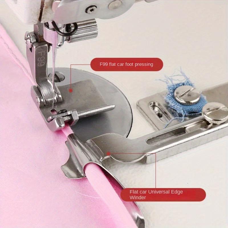 1pc T9 F99 Adjustable Multifun - Rolled Hem Foot avaliação e preço