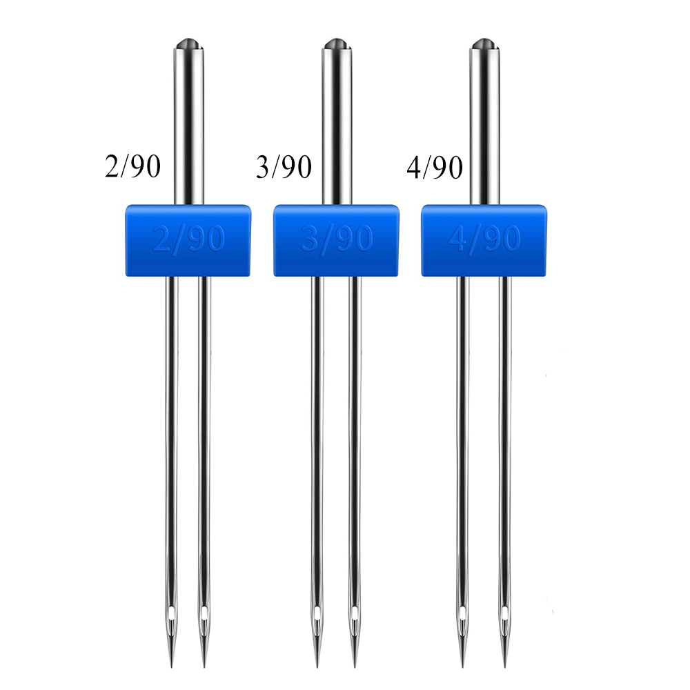 3PCS Sewing Machine Needles Do - Twin Needle Stretch avaliação e preço