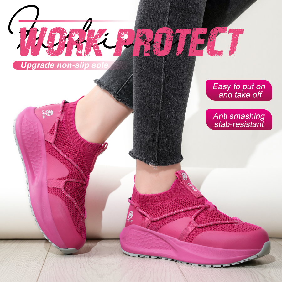 Latest Women Work Shoes Punctu - Sewing Cloth avaliação e preço