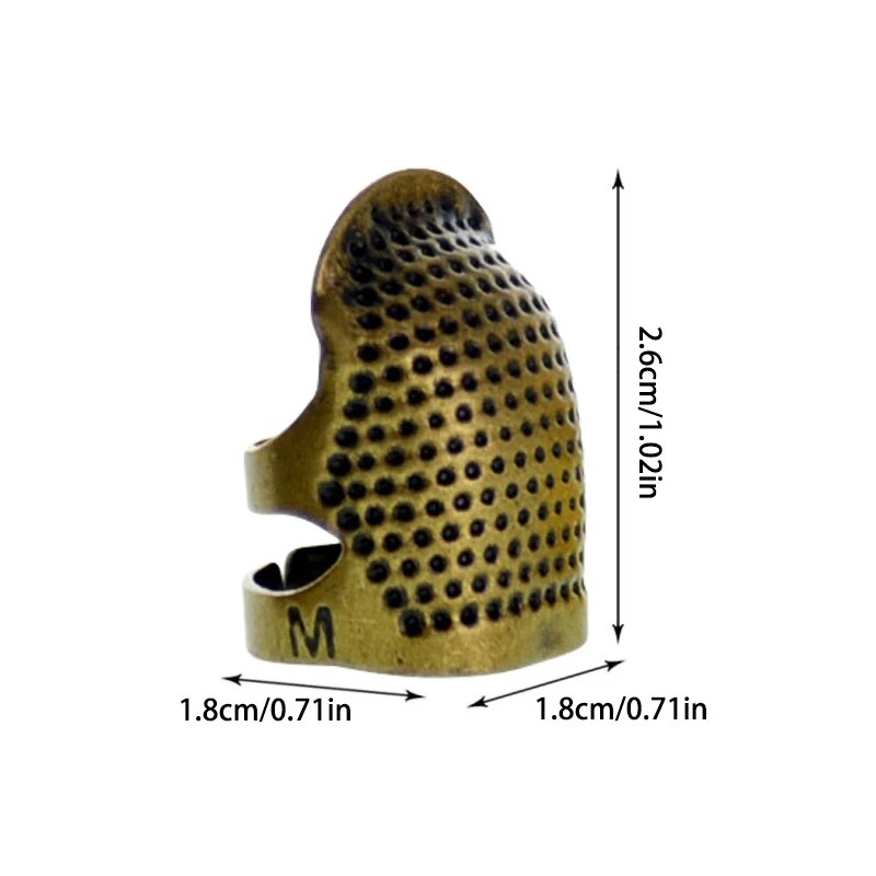 Adjustable Vintage Sewing Thim - Sewing Thimble Metal avaliação e preço