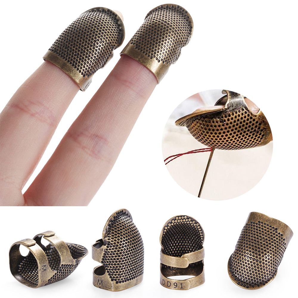 Home DIY Crafts Handworking Se - Sewing Thimble Metal avaliação e preço