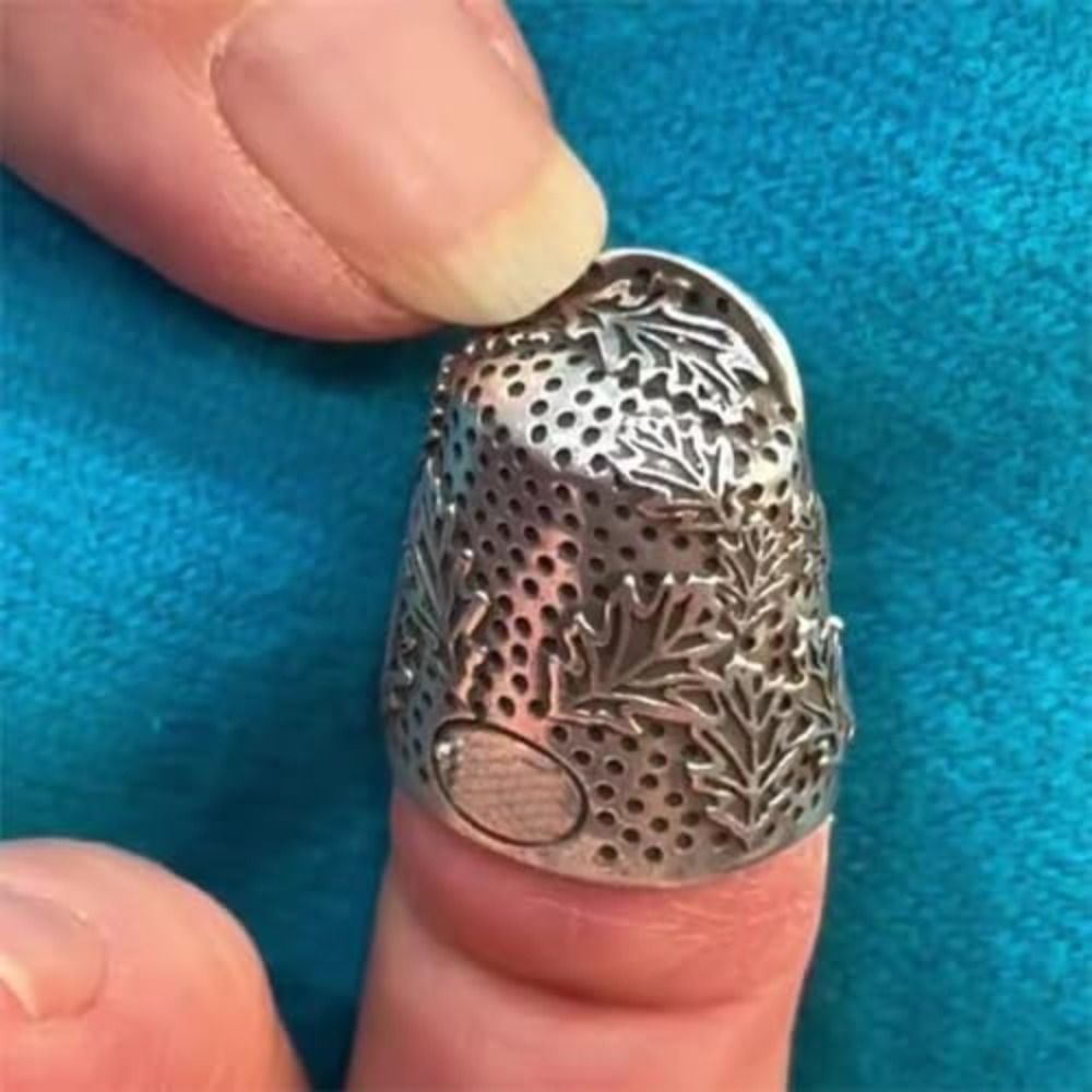Metal Open Nail Acorn Thimble  - Sewing Thimble Metal avaliação e preço