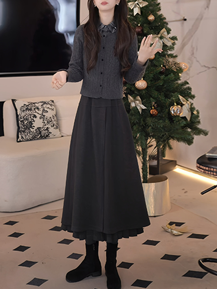 Winter Fashion Women's Knitted - Fabric Weight Set avaliação e preço