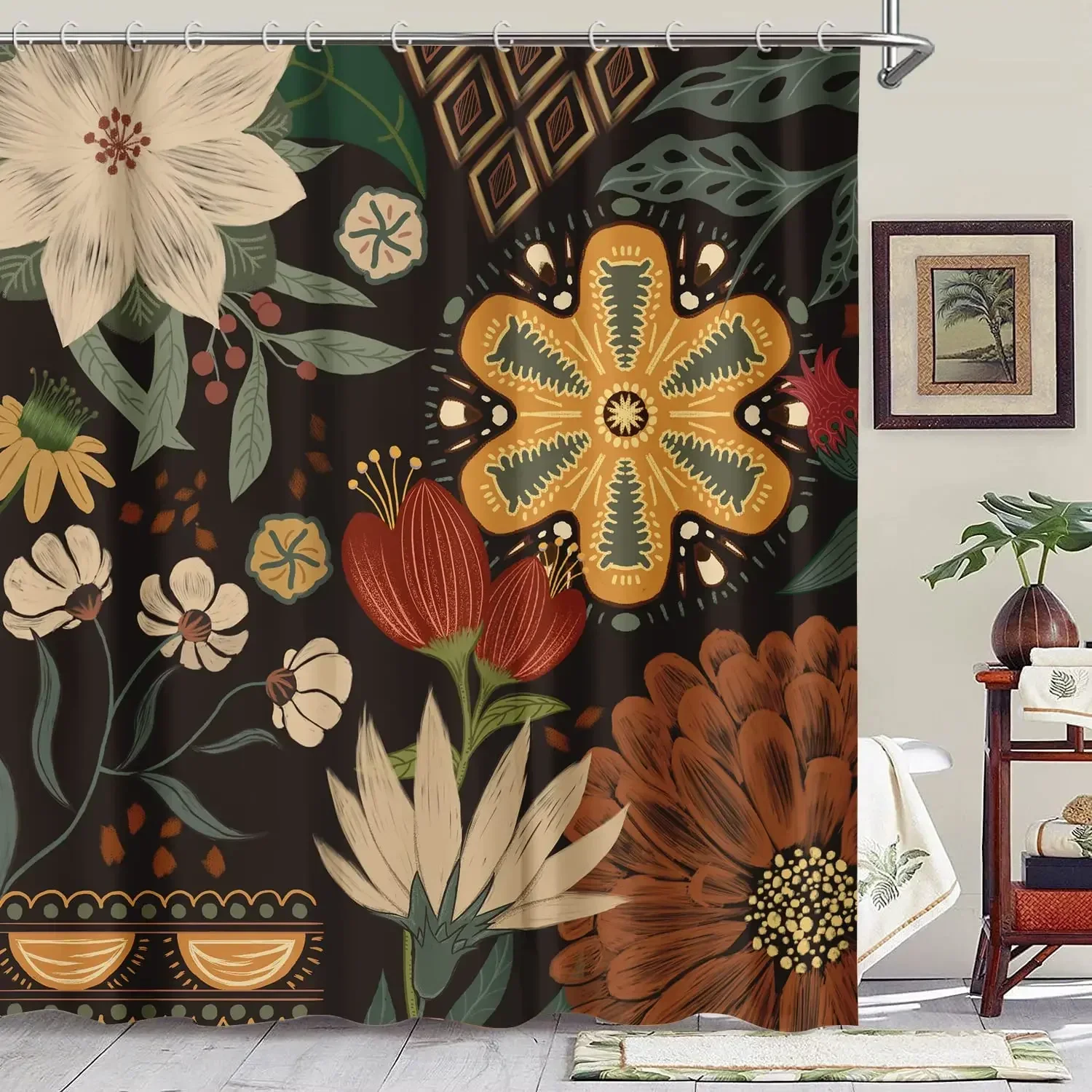 William Morris Shower Curtain, - Fabric Weight Set avaliação e preço