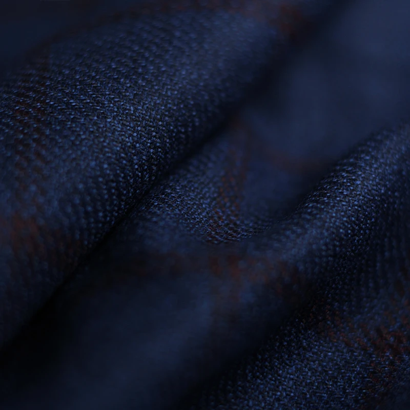 Redraspberry Blue Plaid Worste - Sewing Tweed avaliação e preço