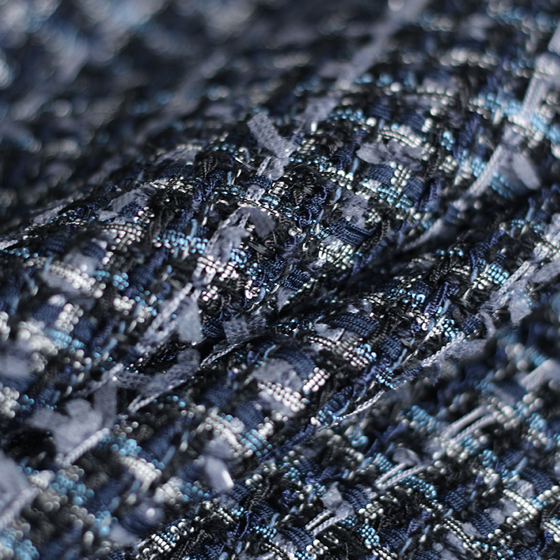 Red raspberry 550g Deep blue g - Sewing Tweed avaliação e preço