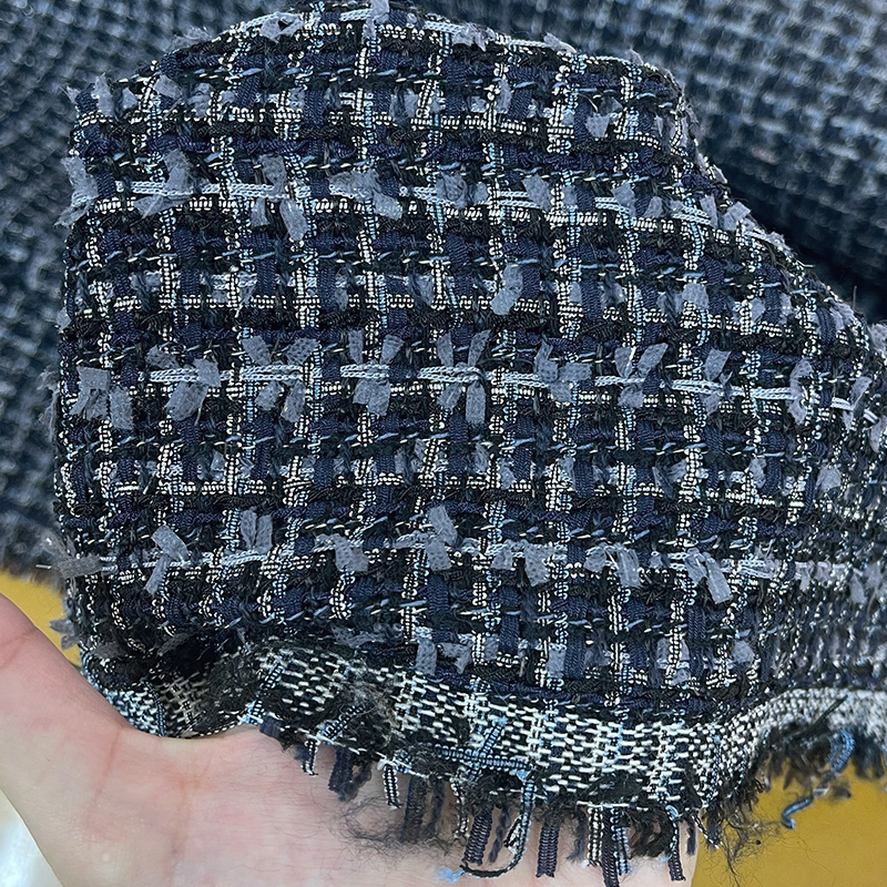 Red raspberry 550g Deep blue g - Sewing Tweed avaliação e preço