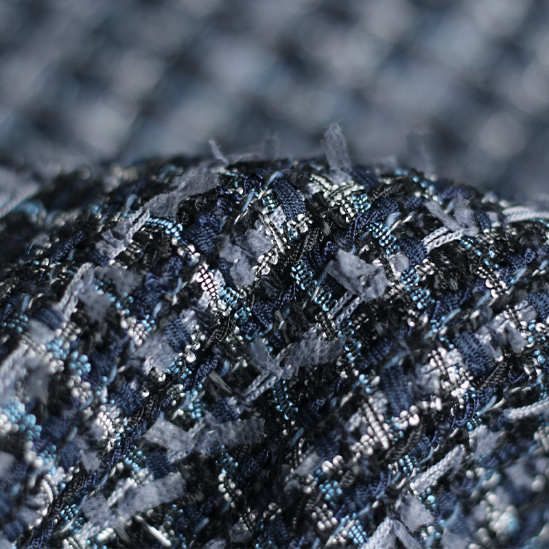 Red raspberry 550g Deep blue g - Sewing Tweed avaliação e preço