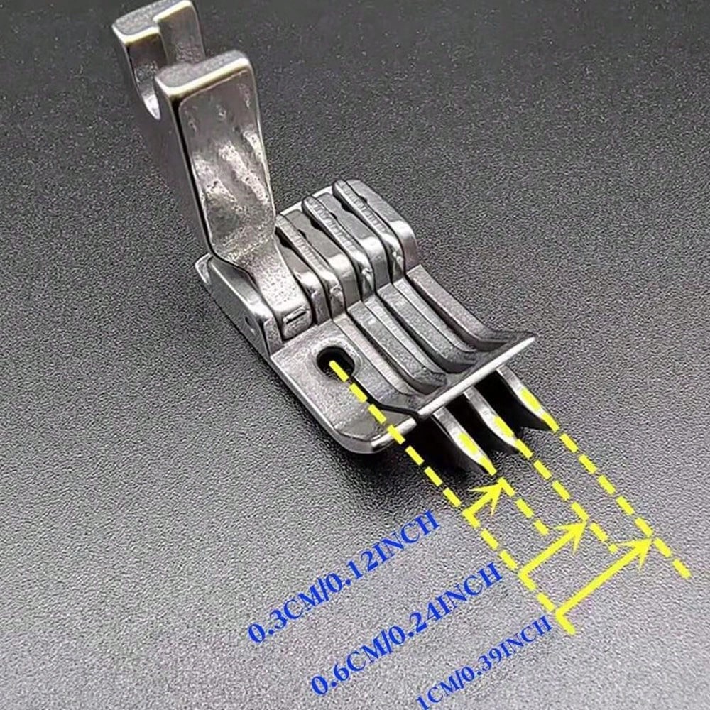 1Pc SP-18 Right Three Edge Gui - Rolled Hem Foot avaliação e preço
