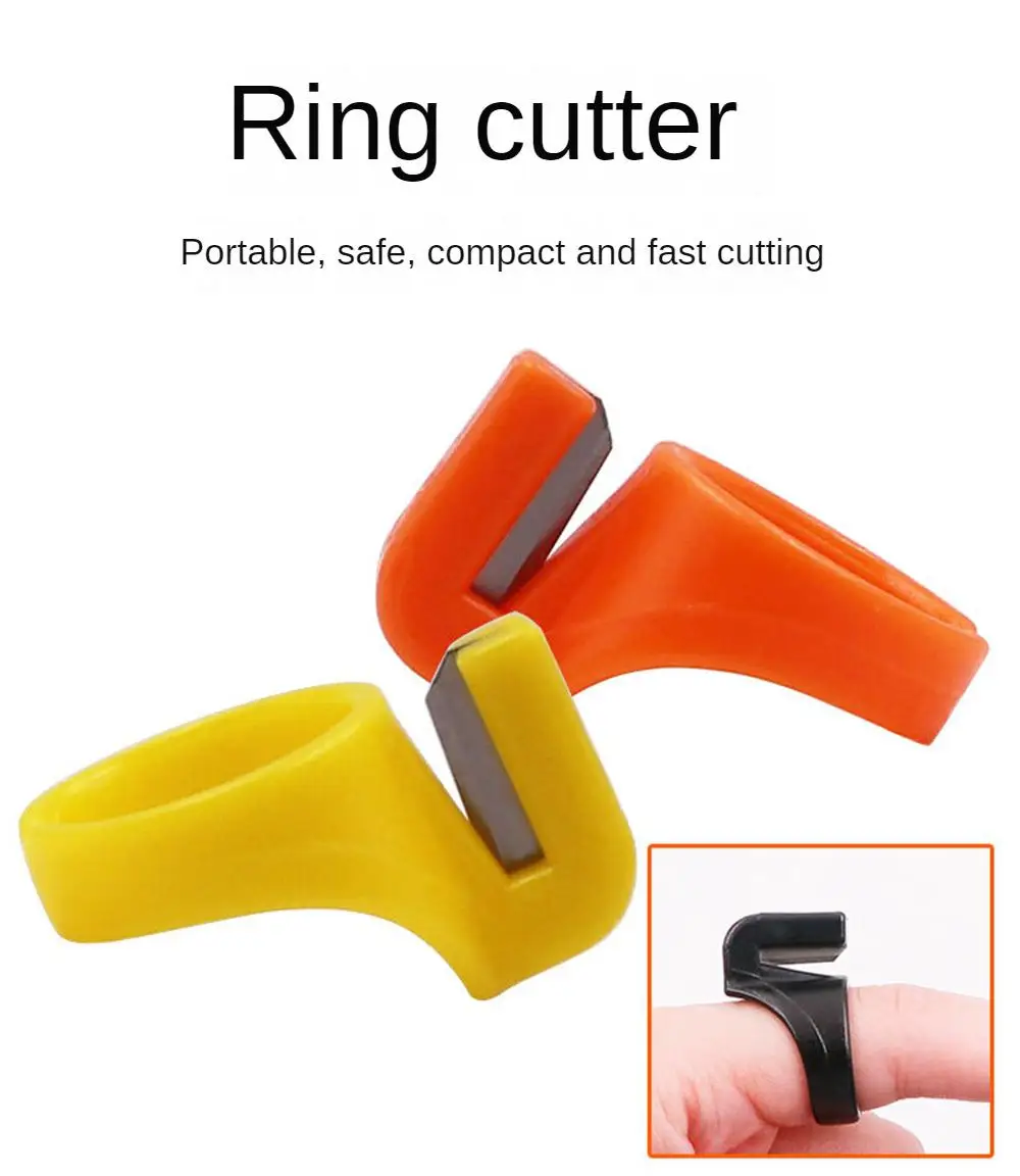 Finger Blade Needle Craft Plas - Sewing Thimble Metal avaliação e preço