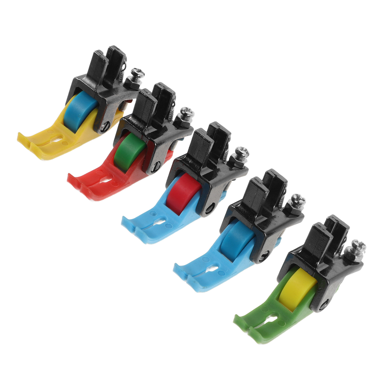 5Pcs Non Stick Ptfe Roller Hem - Rolled Hem Foot avaliação e preço