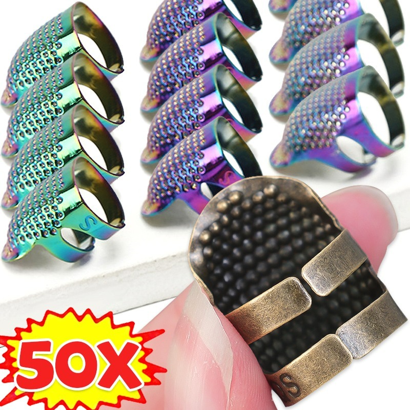 1/50x Sewing Thimble Retro Sew - Sewing Thimble Metal avaliação e preço