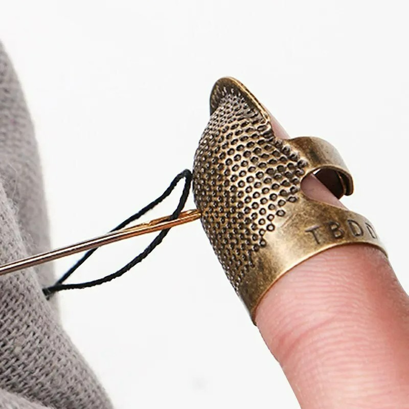 1/50x Sewing Thimble Retro Sew - Sewing Thimble Metal avaliação e preço