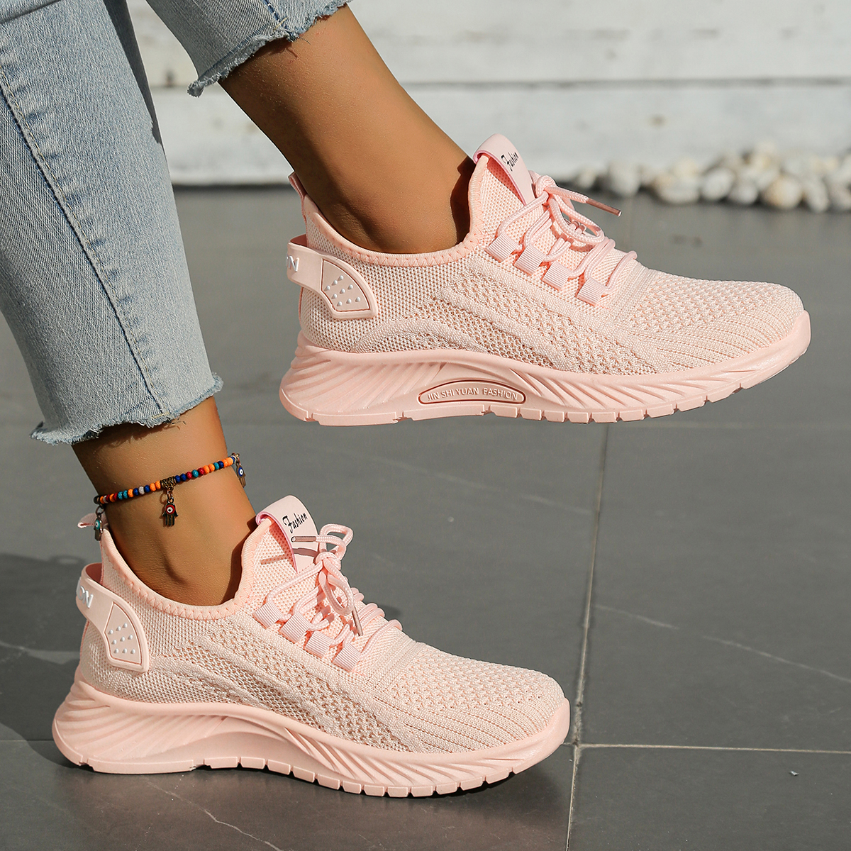 Women shoes casual sneaker fal - Sewing Cloth avaliação e preço