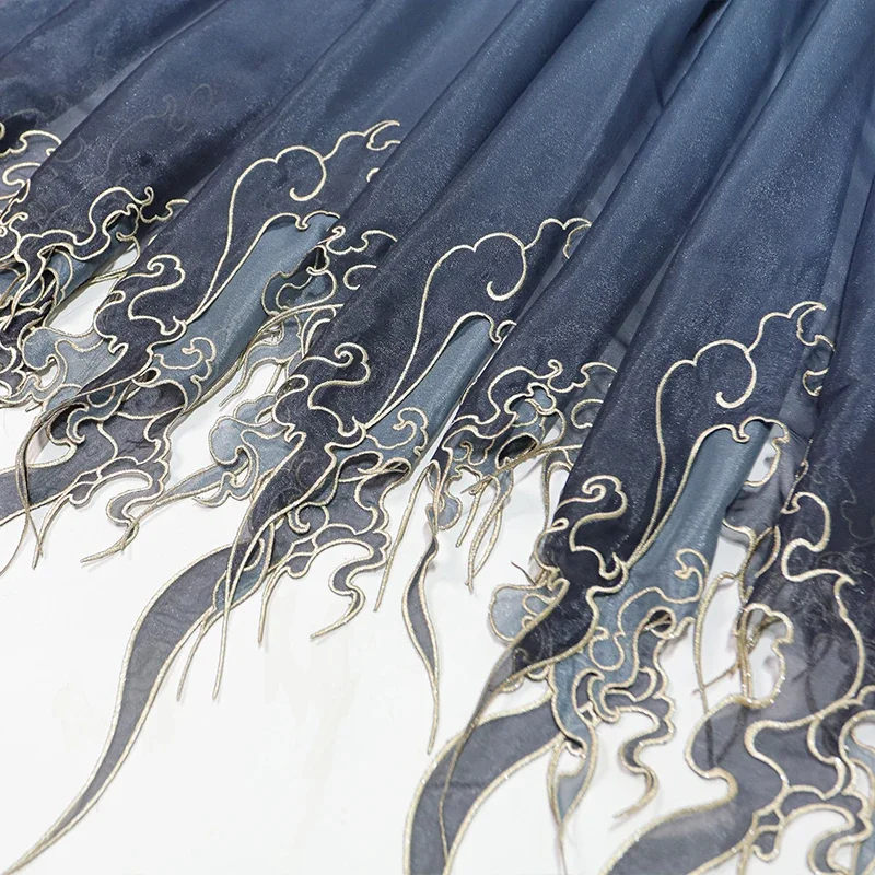 Chinese Style Embroidery Lotus - Sewing Cloth avaliação e preço