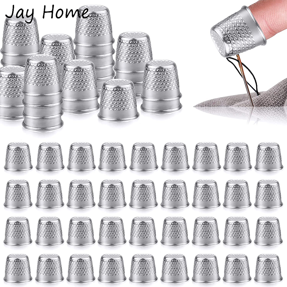 10/30Pcs Metal Sewing Thimble  - Sewing Thimble Metal avaliação e preço