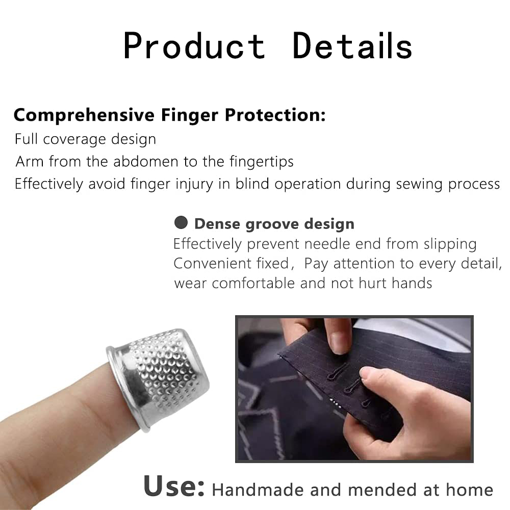 10/30Pcs Metal Sewing Thimble  - Sewing Thimble Metal avaliação e preço