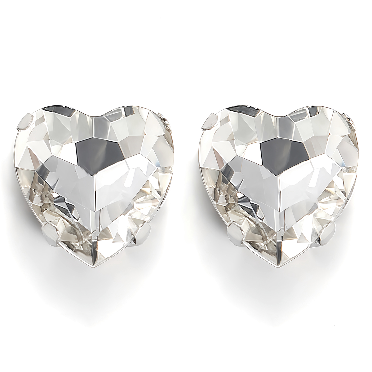 Heart Shape Glass Rhinestones  - Sewing V avaliação e preço