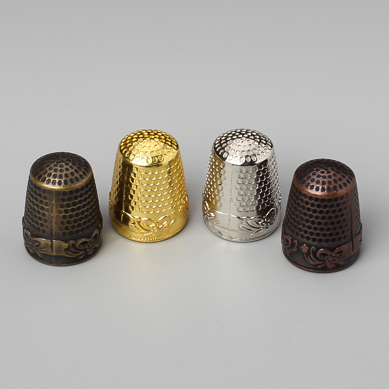 Thimble Ring Retro Finger Prot - Sewing Thimble Metal avaliação e preço