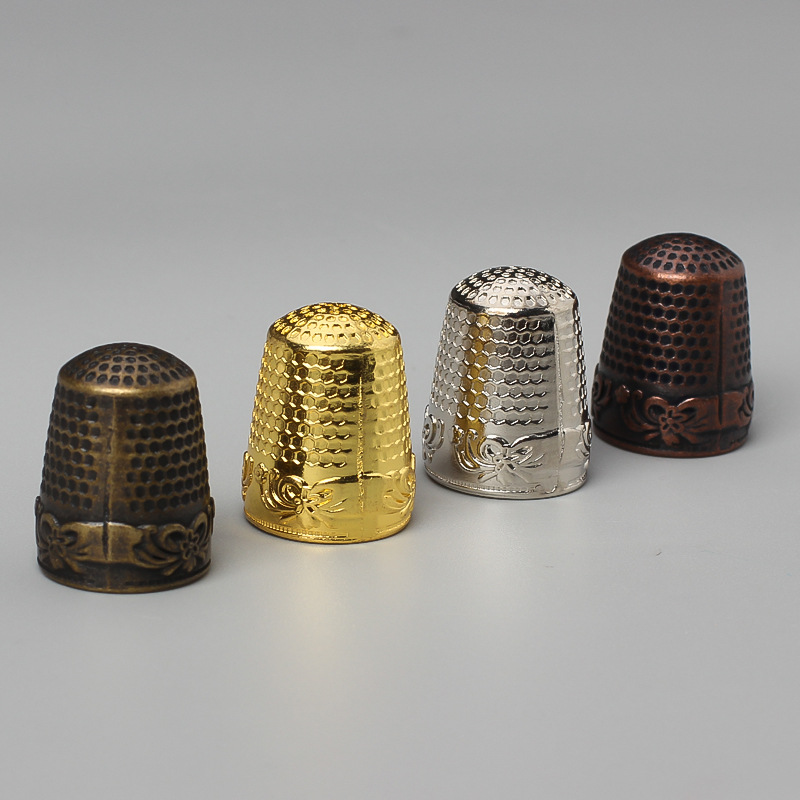 Thimble Ring Retro Finger Prot - Sewing Thimble Metal avaliação e preço