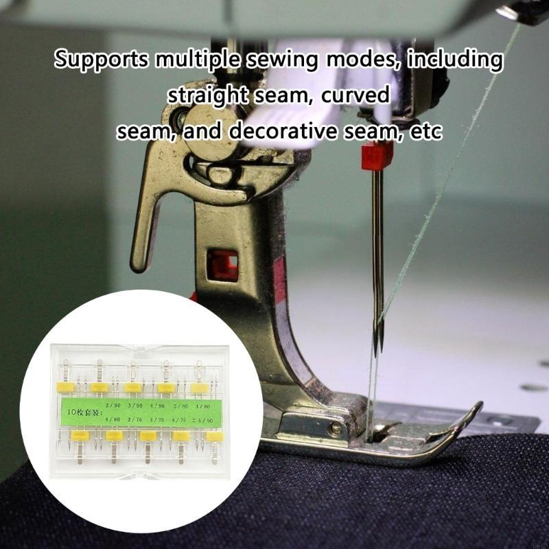 R66A 10Pcs Sewing Machine Need - Twin Needle Stretch avaliação e preço