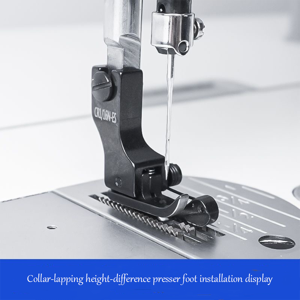Black Titanium Steel High-Low  - Rolled Hem Foot avaliação e preço