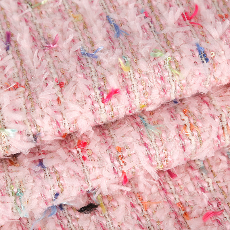 2024 New Fashion Pink Ribbon Y - Sewing Tweed avaliação e preço
