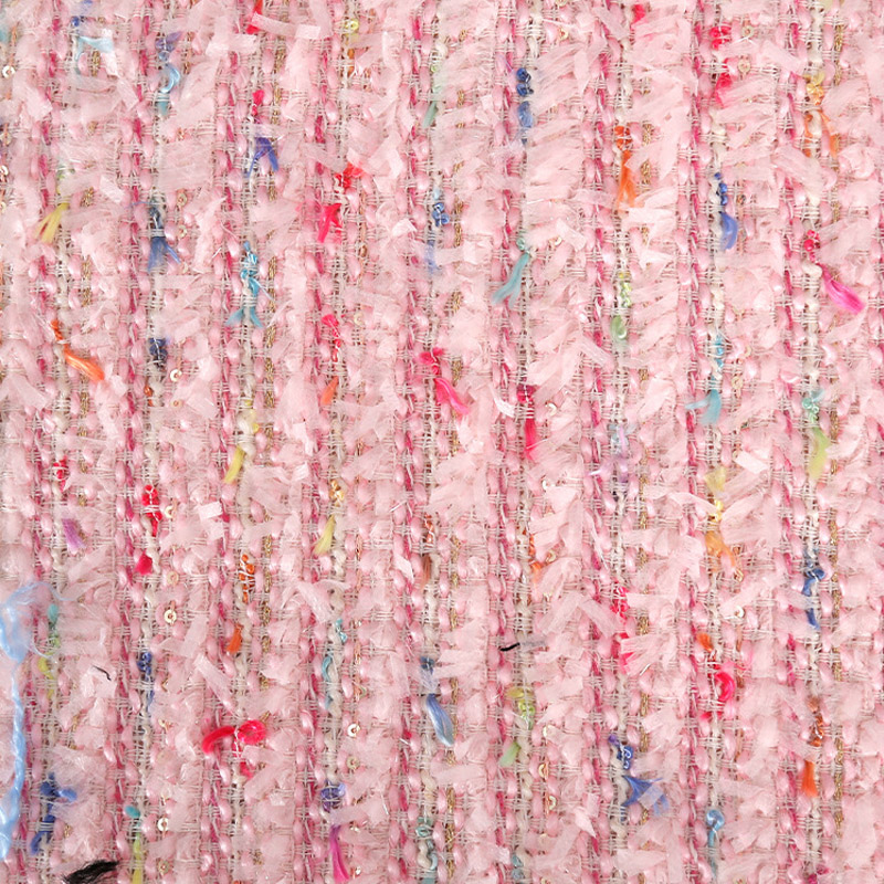 2024 New Fashion Pink Ribbon Y - Sewing Tweed avaliação e preço