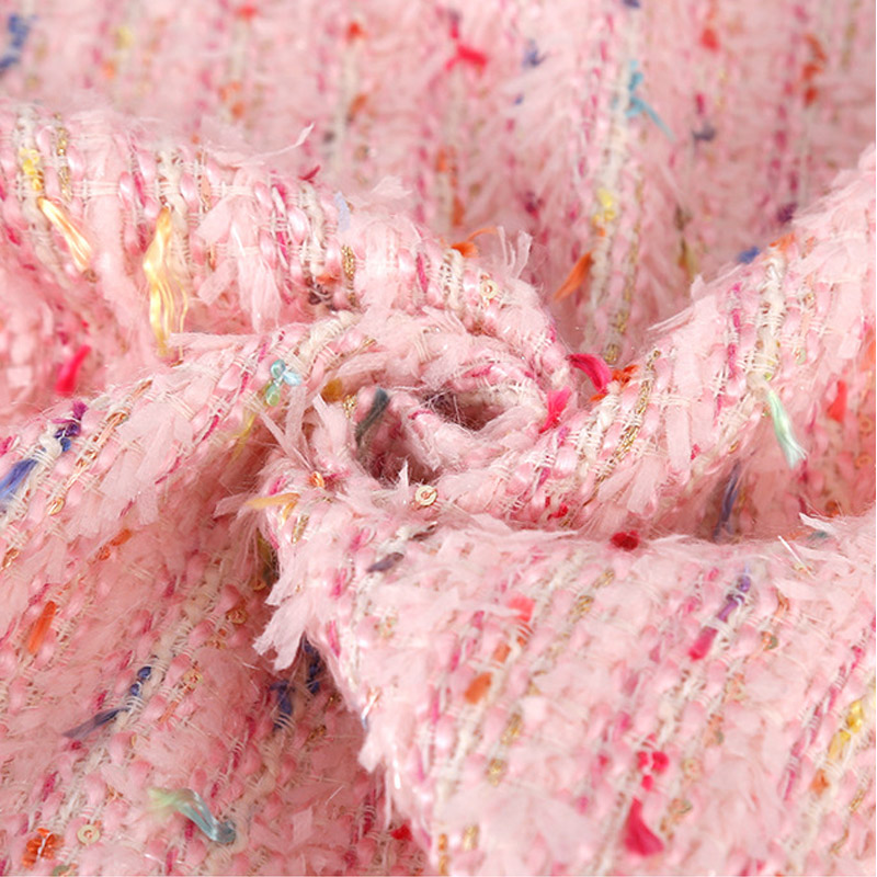 2024 New Fashion Pink Ribbon Y - Sewing Tweed avaliação e preço
