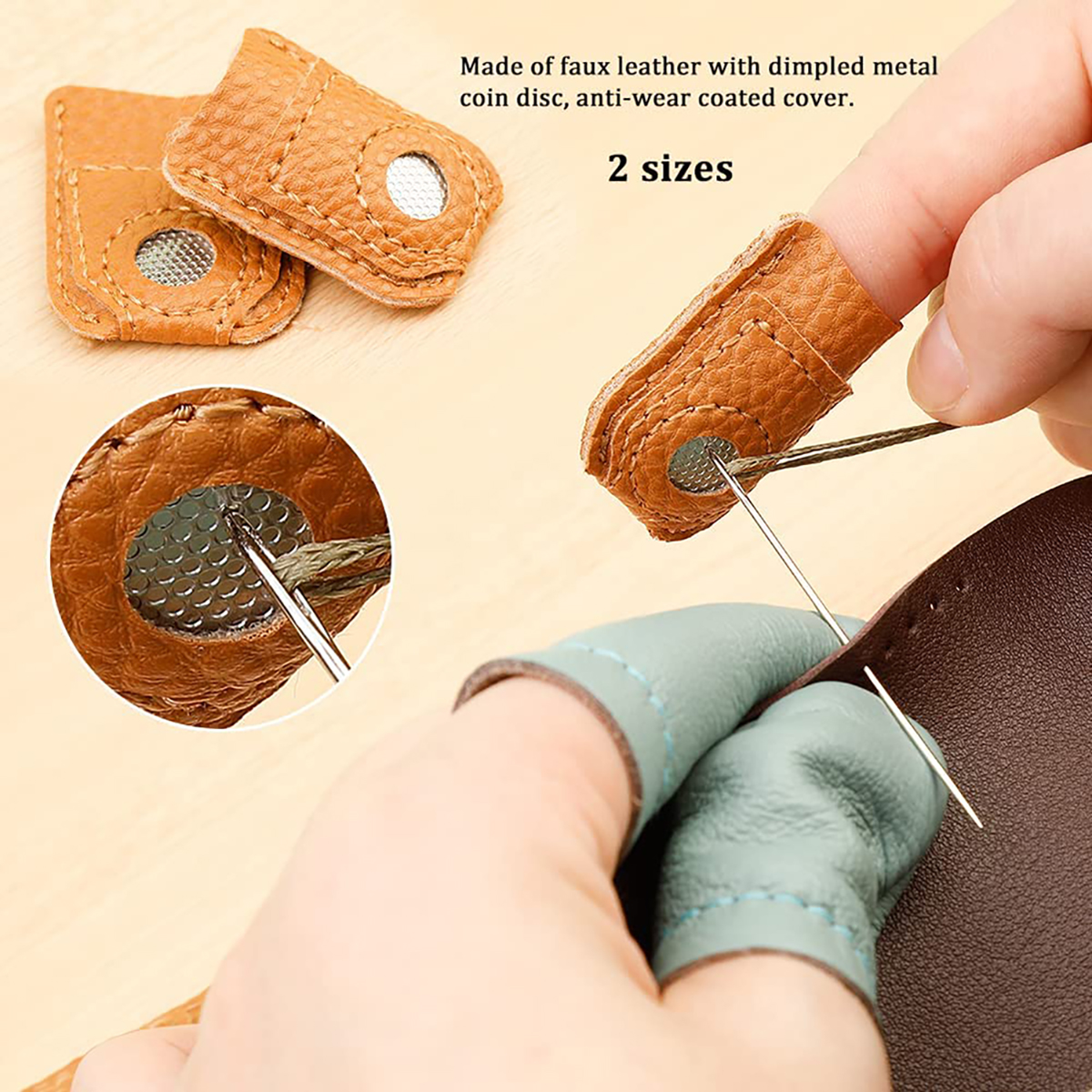 Hand-Working Sewing Thimble Me - Sewing Thimble Metal avaliação e preço