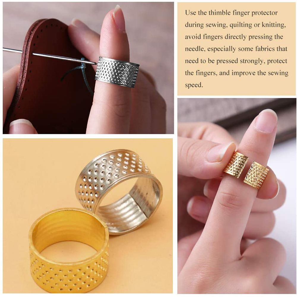 Hand-Working Sewing Thimble Me - Sewing Thimble Metal avaliação e preço
