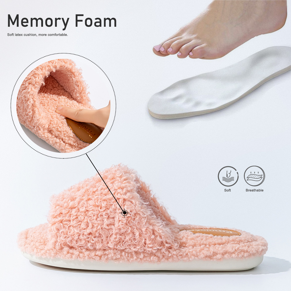 Pmoiste Fuzzy House Slippers W - Sewing House avaliação e preço