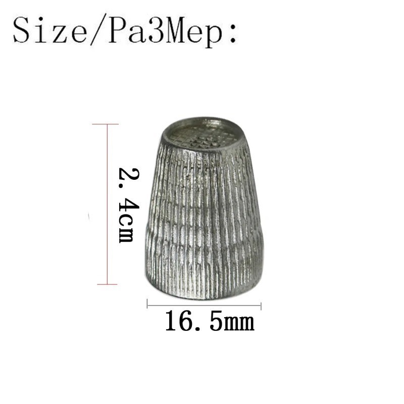 1Pcs Alloy Thimble Metal Sewin - Sewing Thimble Metal avaliação e preço