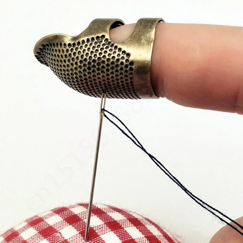 1pc Copper Thimble Sewing Retr - Sewing Thimble Metal avaliação e preço