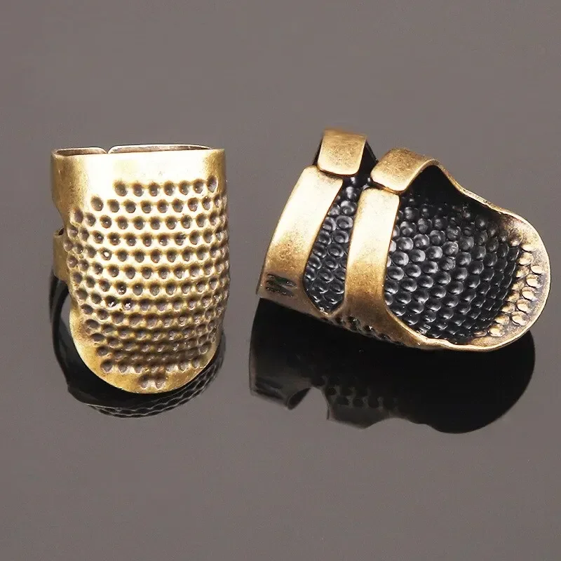 1pc Copper Thimble Sewing Retr - Sewing Thimble Metal avaliação e preço