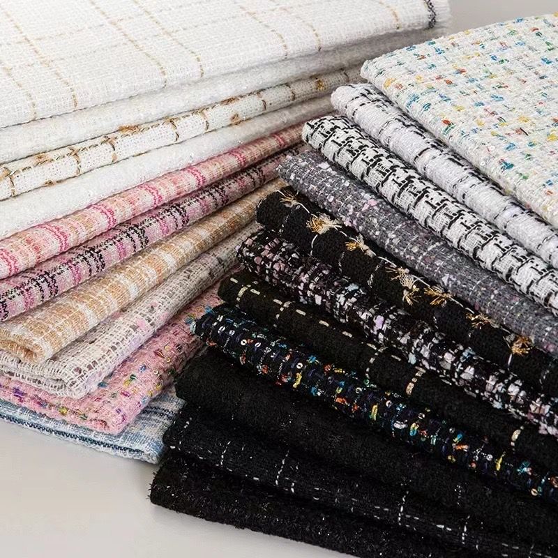 Tweed Fabric Per Meter for Coa - Sewing Tweed avaliação e preço
