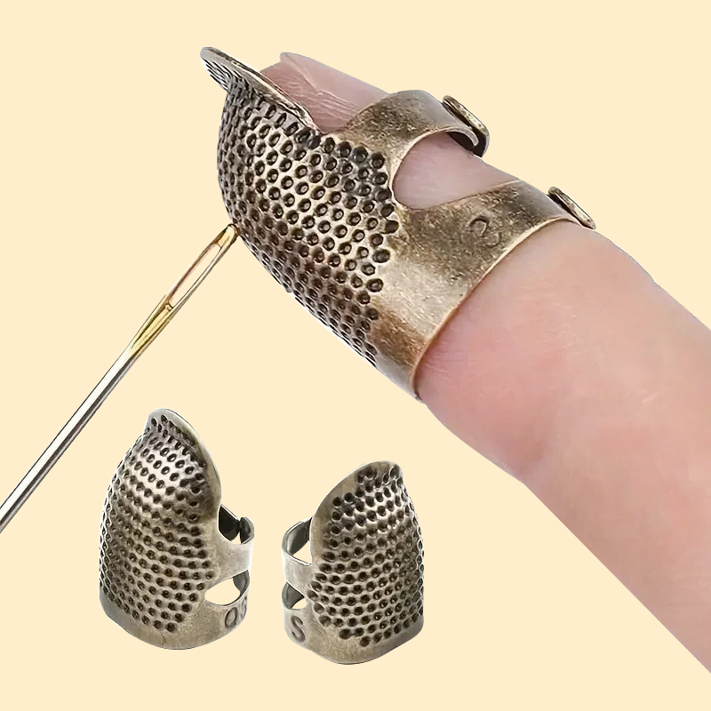 Adjustable Vintage Sewing Thim - Sewing Thimble Metal avaliação e preço