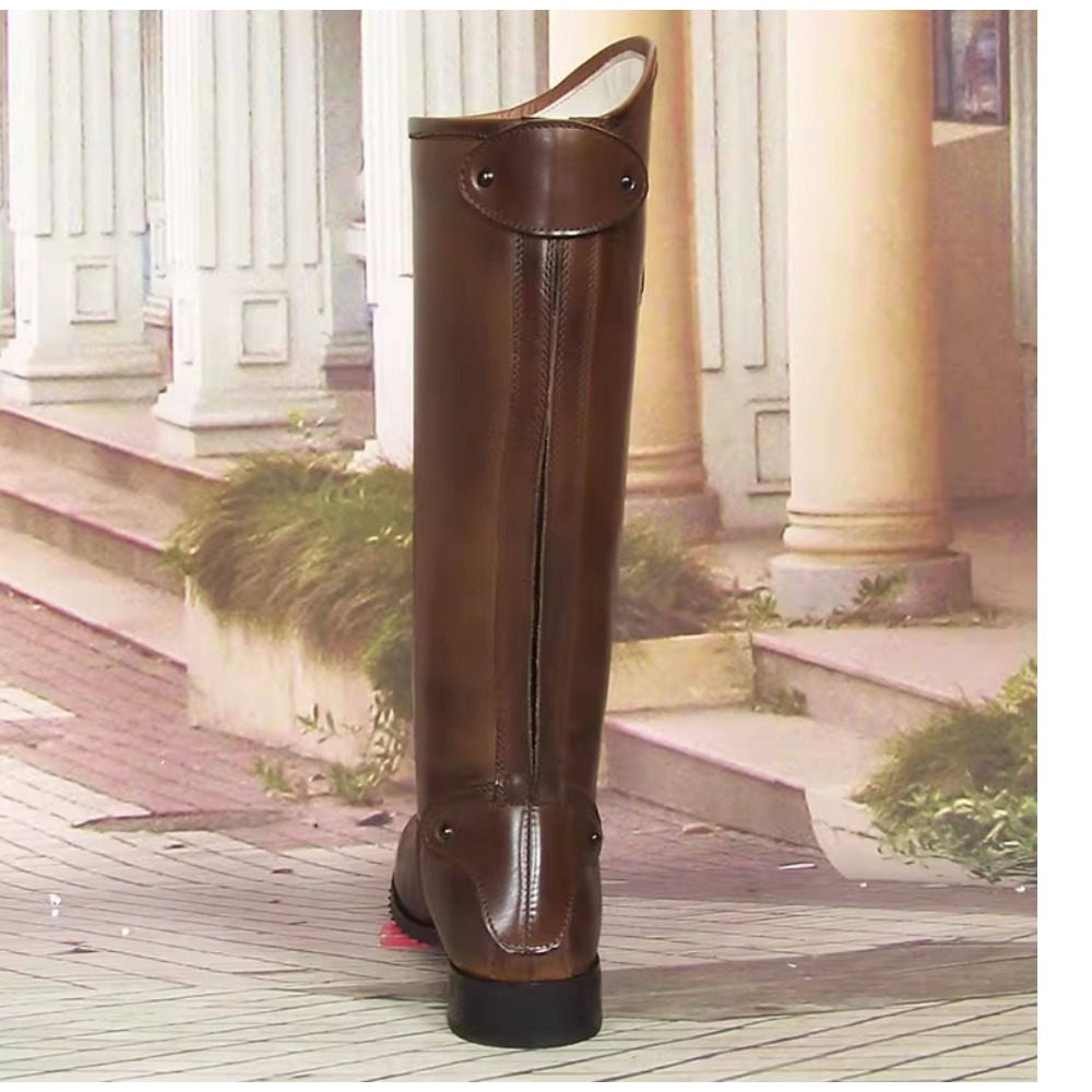 Fashion Men's Genuine Leather  - Sewing Zipper avaliação e preço